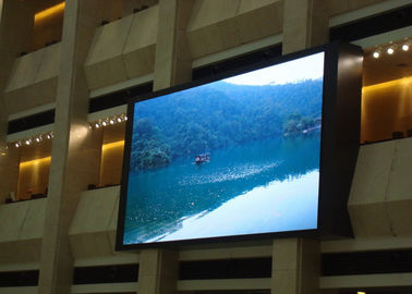 防水 P8mm 屋外 LED のビデオ・ディスプレイの電子広告は 7000cd/sqm を表示します