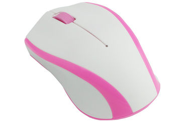 卓上/コンピュータのための白いピンクのプラグ アンド プレイ 3D 光学 2.4GHz 無線マウス