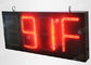 時間/温度 LED デジタルの表記の単一/二重色数 LED 表示