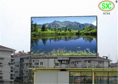 Advertising Full Color Outdoor LED Display P10 , 1R1G1B SMD 3 in 1