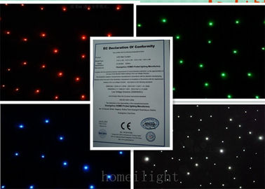 きらめくライト、適用範囲が広い LED スクリーンが付いている RGBW Christamas LED の星の布