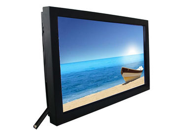 55"黒の景色のフリー ソフト LAN Wifi 3G の人間の特徴をもつ壁に取り付けられたデジタル表記