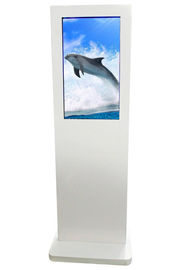 空港のための多接触立場 LED デジタルの印のキオスク 46inch 白い Infared