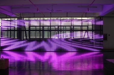 屋内 P18 LED のカーテンの表示舞台の背景 1R1G1B LED スクリーン