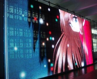 屋内 P18 LED のカーテンの表示舞台の背景 1R1G1B LED スクリーン