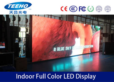 レンタル フル カラーの屋内広告の LED 表示スクリーン 1R1G1B P7.62、1000Hz